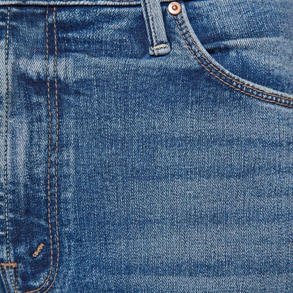 MOTHER The Mid Rise Dazzler Ankle Fray  sz27  $278 - Picture 9 of 9